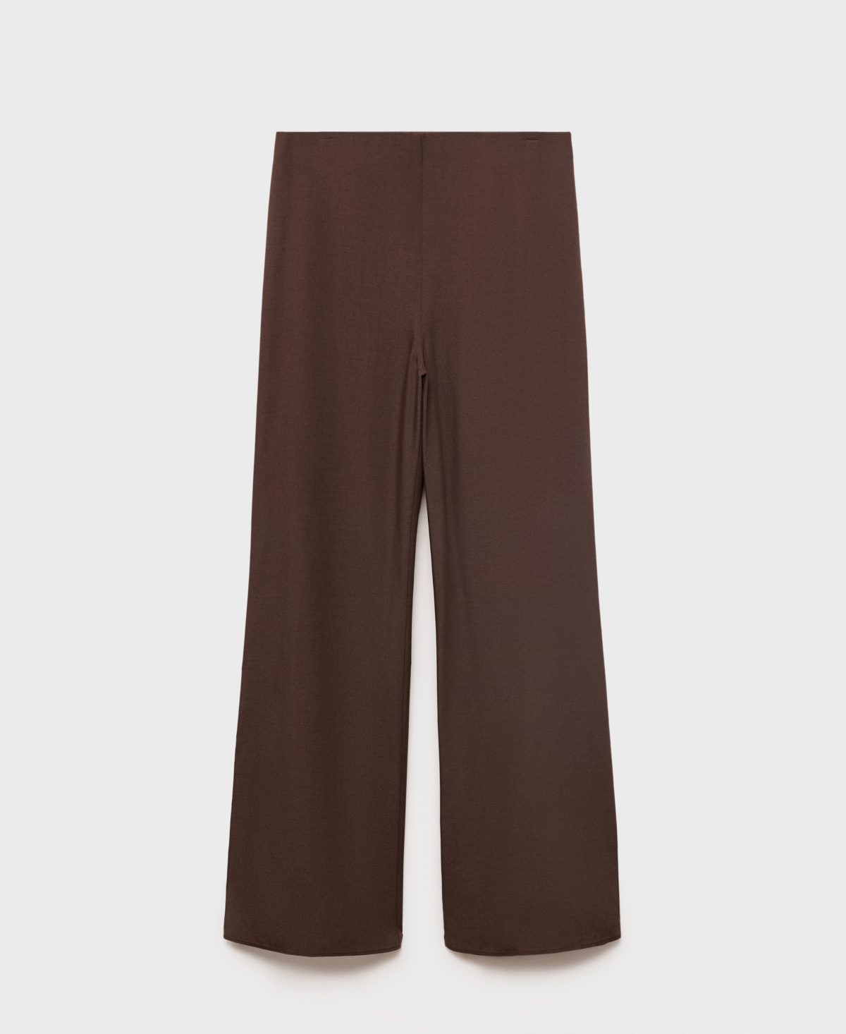 Women's Straight-Fit Suit Pants - Brown