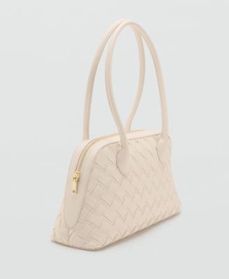 MANGO - Women's Braided Bowling Bag