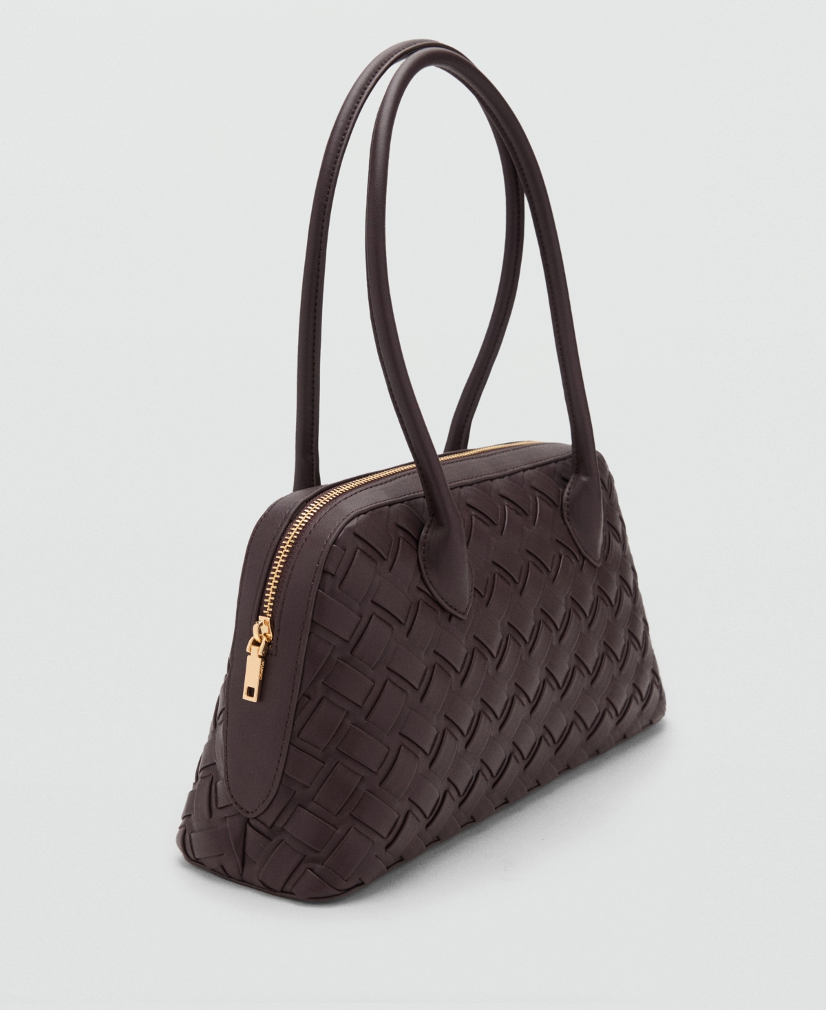 Women's Braided Bowling Bag - Chocolate