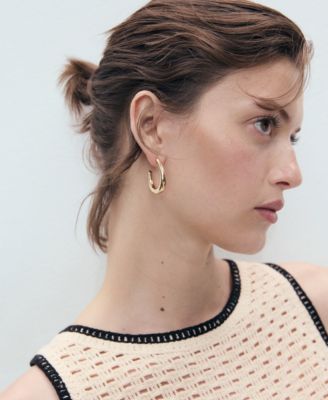 Women's Floral Finishes Crochet Top