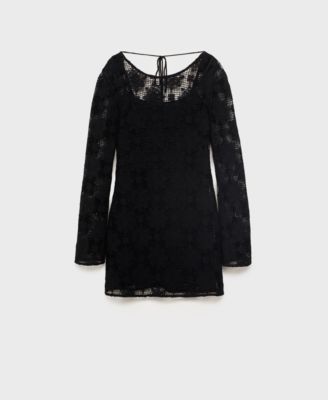 Women's Crochet Short Dress