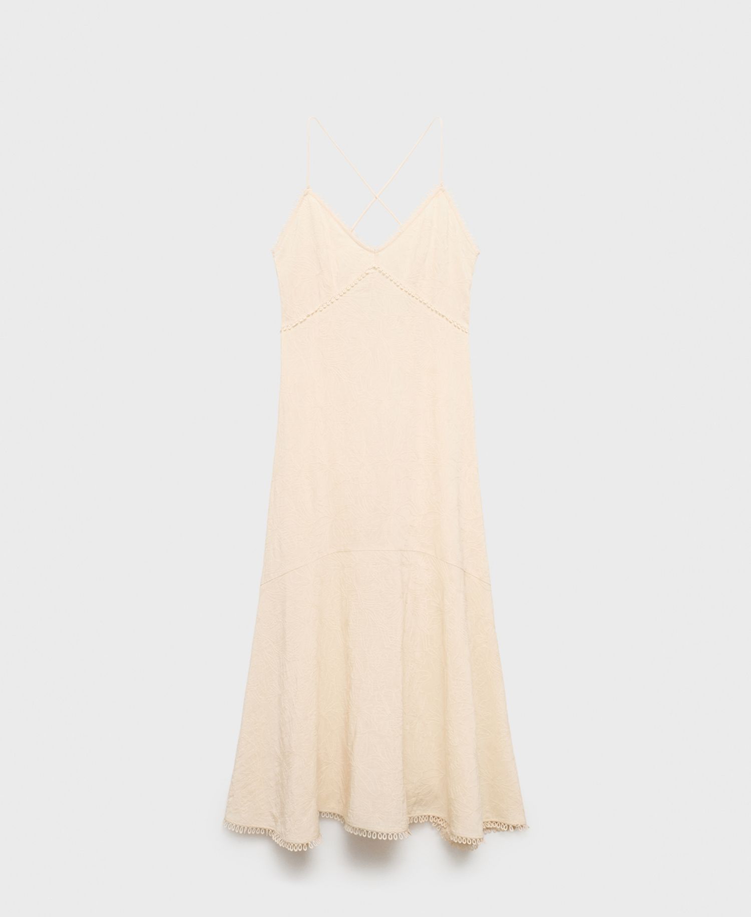 Women's Embroidered Midi Dress