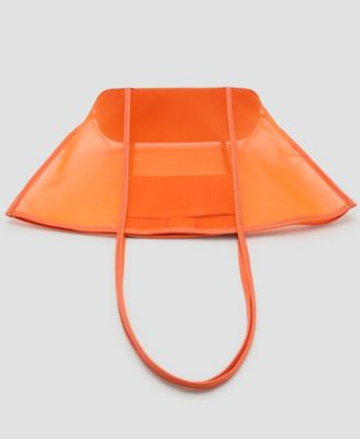 Women's Semi-Transparent Shopper Bag