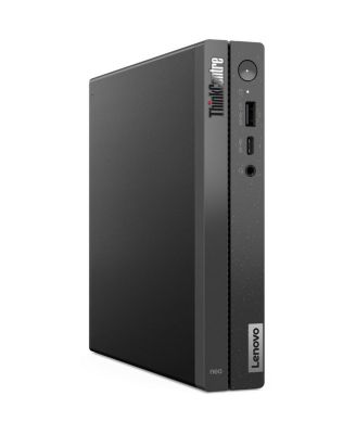 ThinkCentre neo 50q Gen 4 Tiny Desktop Computer, Intel Core i5-13420H 2.1GHz, 16GB RAM, 256GB SSD, Windows 11 Pro, Black