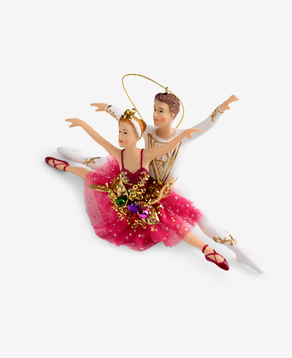 Holiday Lane Ballet Embellished Duet Ornament, Macy's Exclusive In Multi