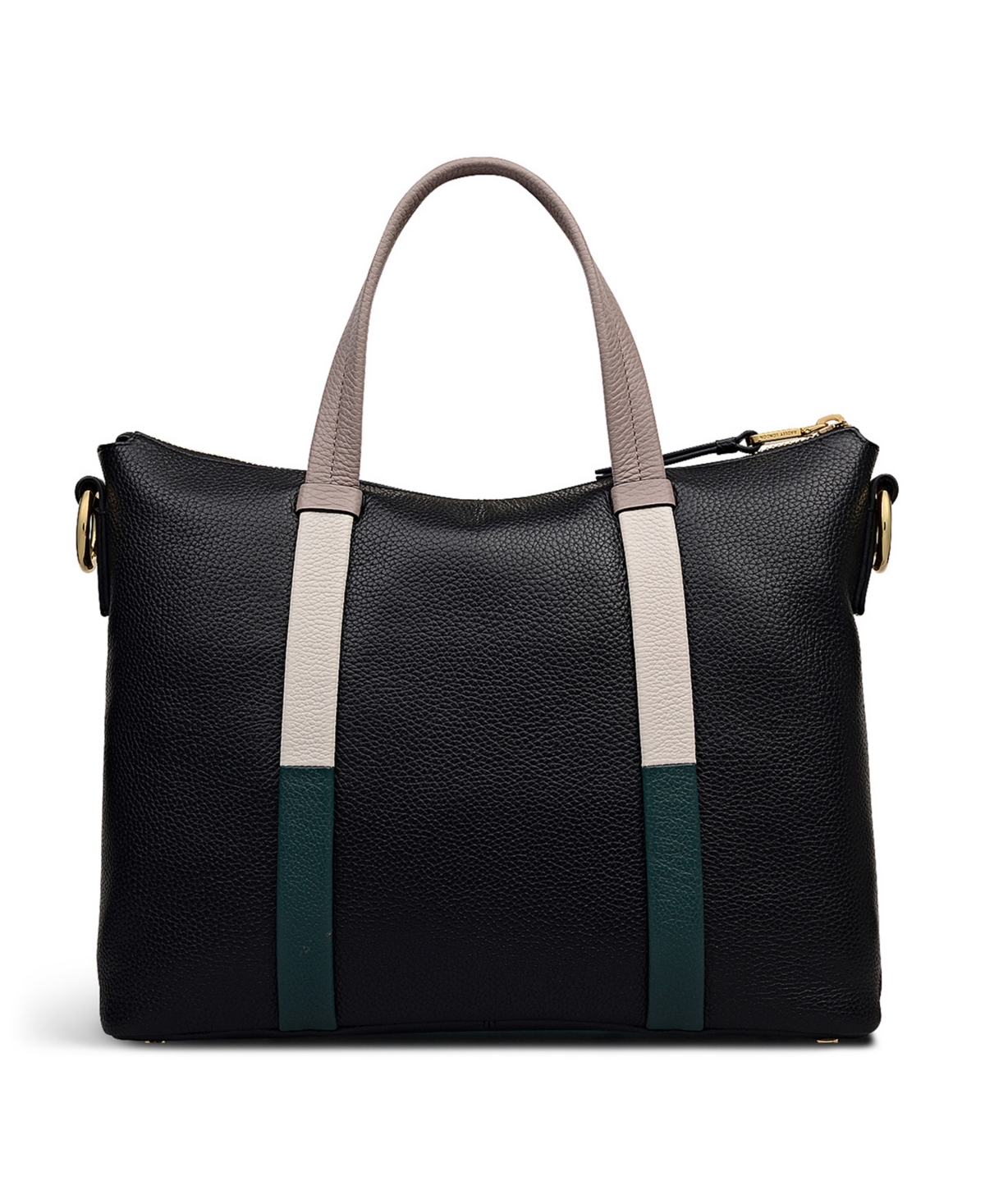 Radley London Waterloo Way Medium Zip Top Satchel Bag In Black