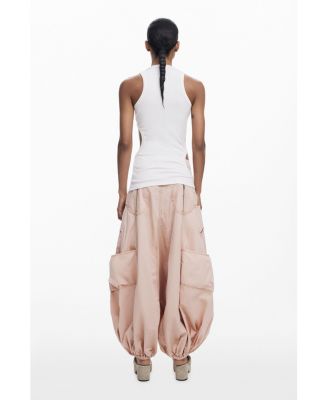 Women's Cut-out sleeveless T-shirt