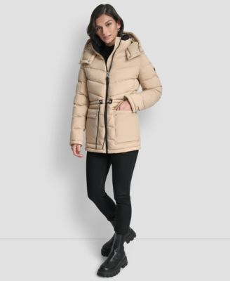 Women's Shine Hooded Anorak Puffer Coat