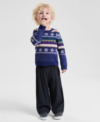 Holiday Lane - Boys Fair Isle Sweater