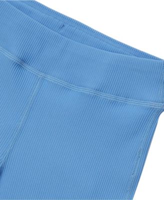 Girls Active Flare Ribbed Leggings