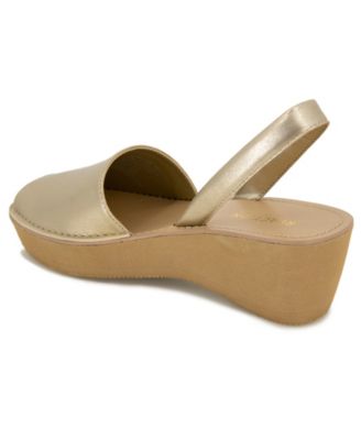 Women's Fine Glass Wedge Sandals
