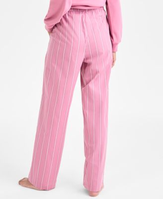 Women's Stripe Poplin Pants