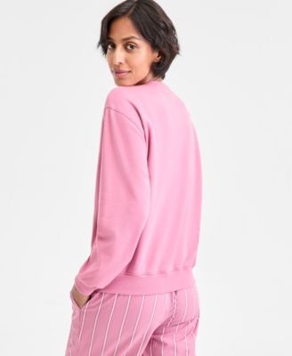 Women's French Terry Crewneck Pajama Top