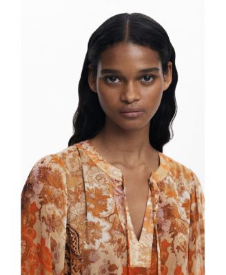 Women's Boho Paisley Dress