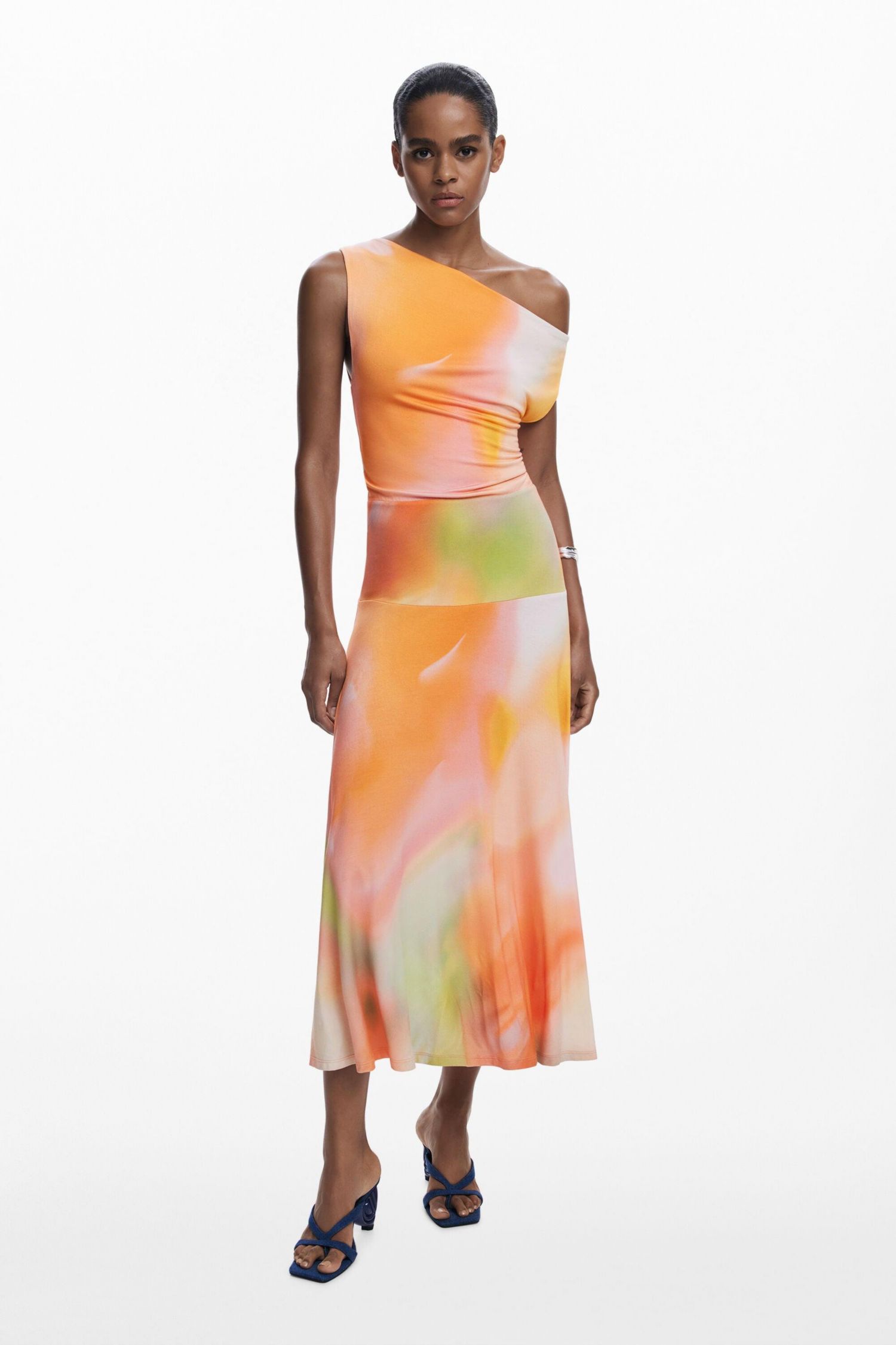 Women's Asymmetric long dress