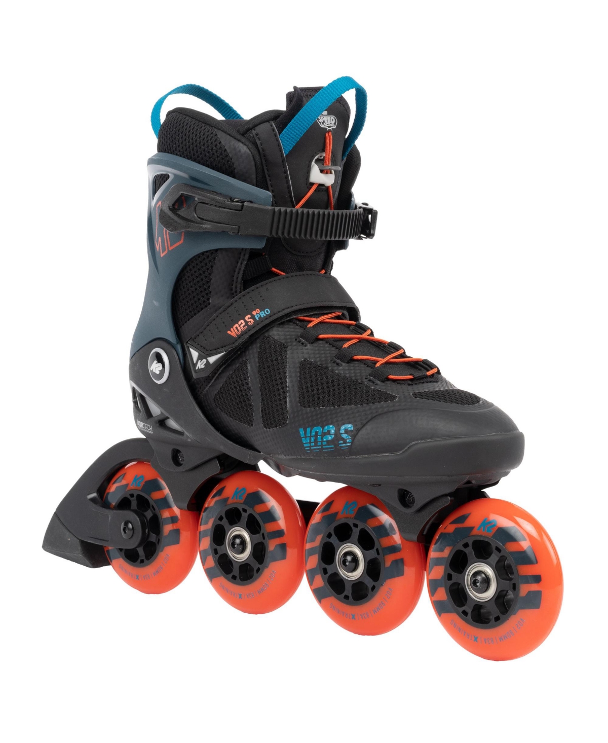 VO2 S 90 Mens Inline Skates - Black/blue/orange