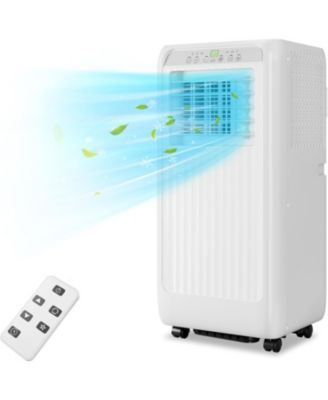 10,000 BTU  3-in-1 Cooling, Dehumidifier & Fan, Remote Control, 24-Hour Timer - Portable Air Conditioner