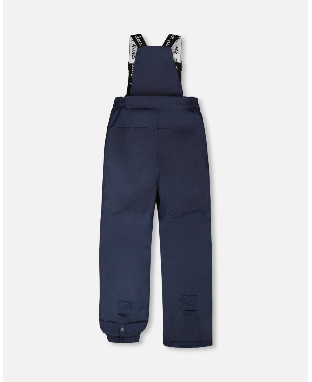 Deux par Girl Two-Piece Play Snowsuit with Printed Jacket Navy Blue