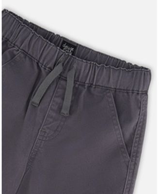 Baby Boys Twill Jogger Cargo Pants