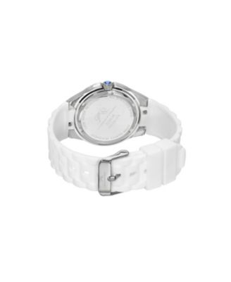 Women's Guilia Stainless Steel and Silicone Strap Watch 1122BGUS