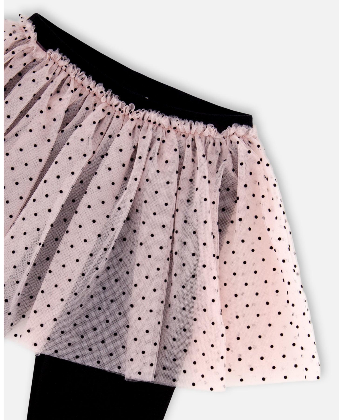 Deux par Baby Girl Leggings with Tulle Skirt