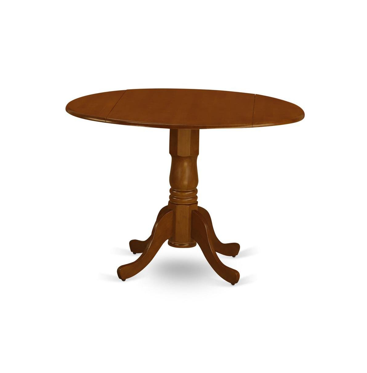 East West Furniture 5 Pc Kitchen Table set-breakfast nook and 4 Wooden Chairs