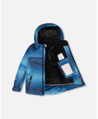 Toddler Boys Two-Piece Teknik Snowsuit Teal Gradient - Toddler|Child