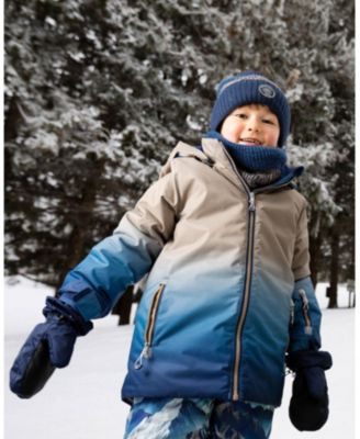 Kids Unisex Winter Mittens Play Navy Blue - Child