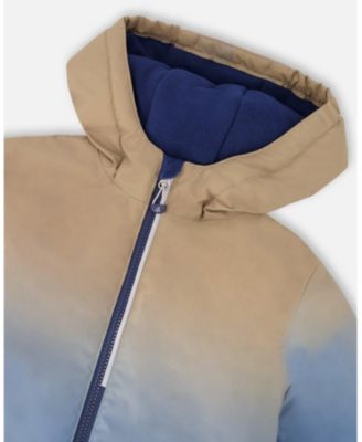 Boy Two-Piece Chill Outerwear Set with Light Insulation Navy Blue - Toddler|Child