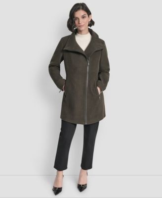Women's Asymmetrical Zip Coat