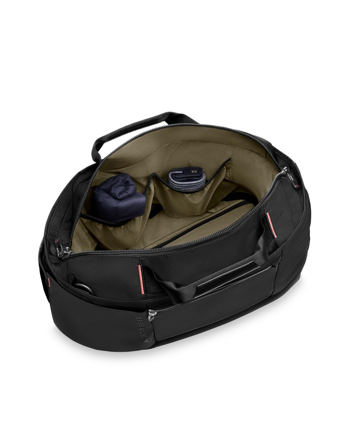 Briggs & Riley Expandable Overnighter In Black