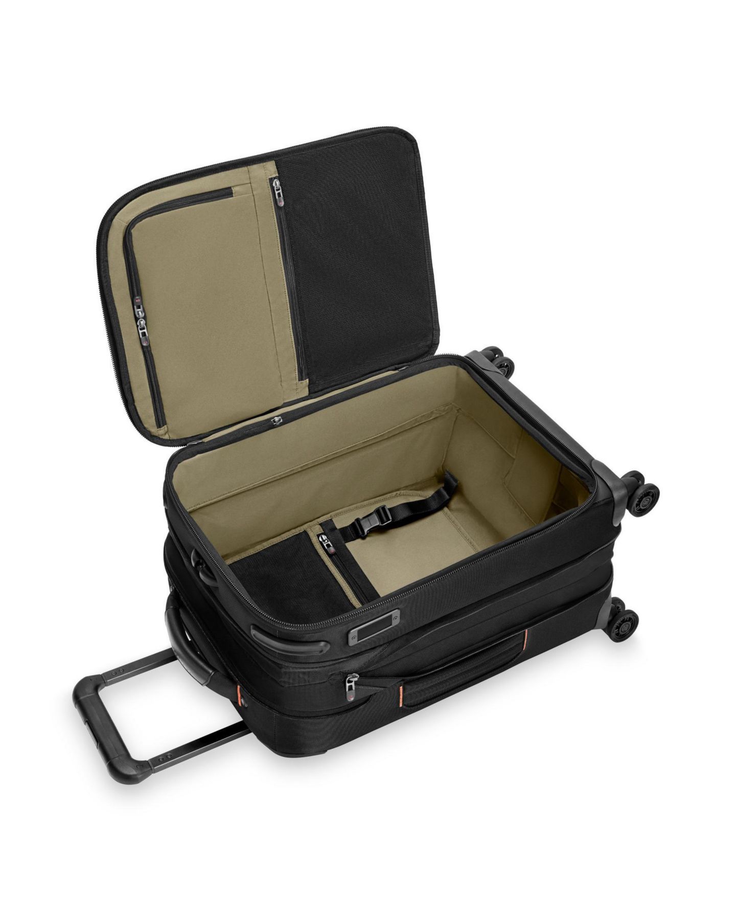 Чемодан Briggs & Riley Global 21" Carry-On Expandable Spinner, цвет: Чёрный — фото 4