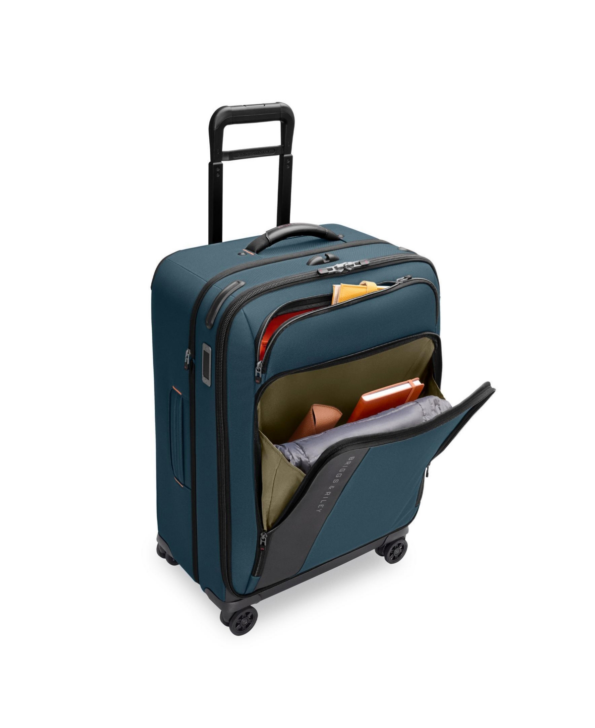 Briggs & Riley Zdx 26" Check-in Medium Expandable Spinner In Blue