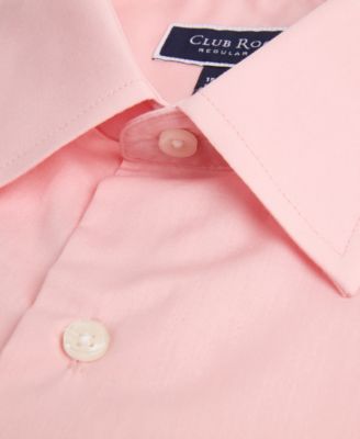 Men's Regular Fit Solid Dress Shirt