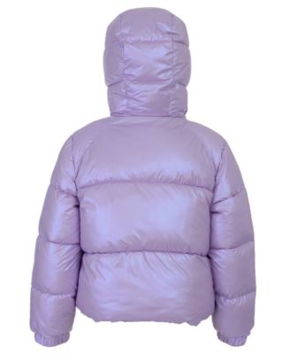 Big Girls Hooded Puffer Coat