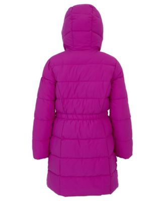 Toddler and Little Girls Walker Berber Lined Puffer Jacket