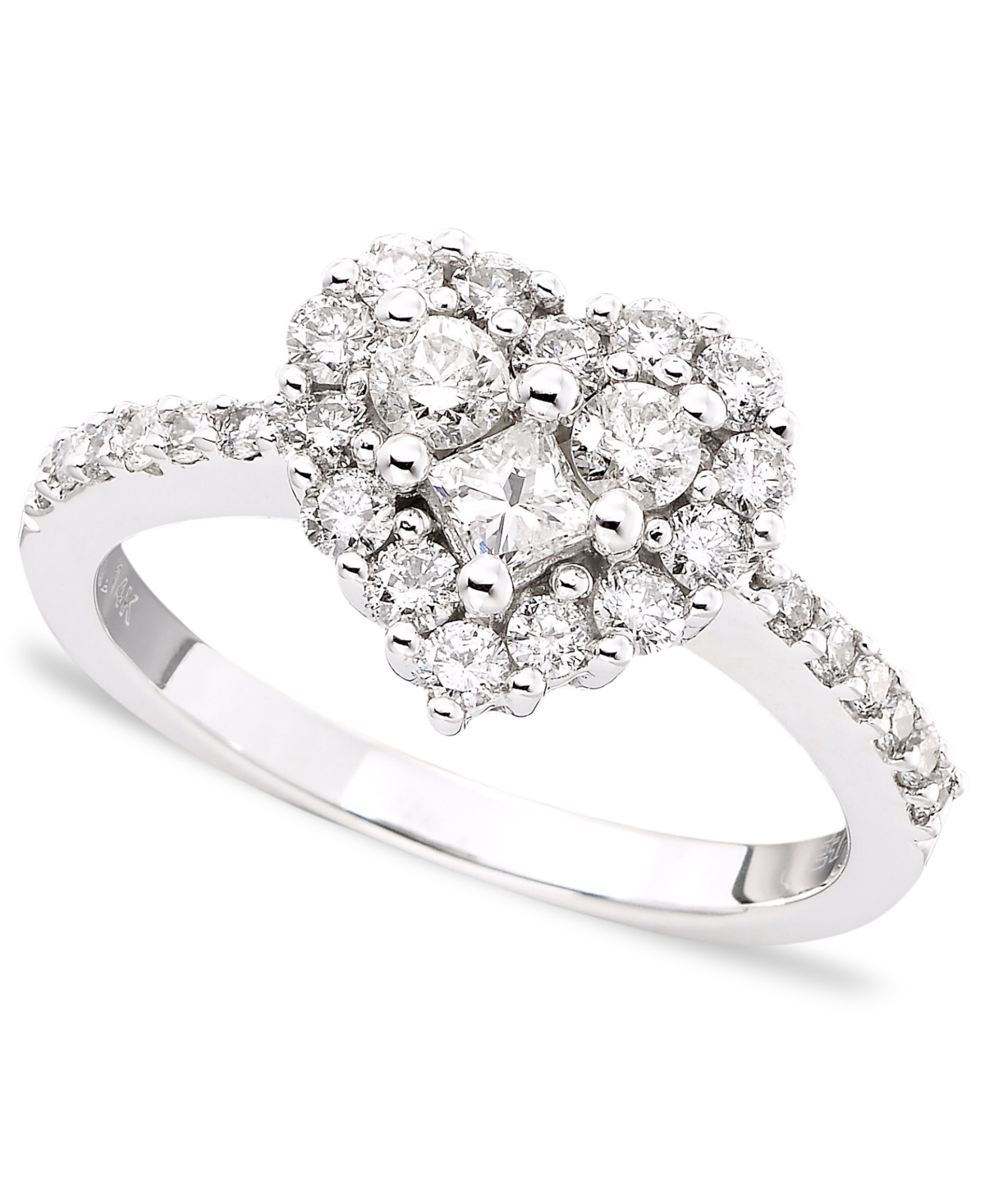 EFFY COLLECTION CLASSIQUE BY EFFY DIAMOND HEART RING (9/10 CT. T.W.) IN IN 14K WHITE, YELLOW, OR ROSE GOLD