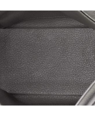 Pre-Owned Hermes Kelly 25 Handbag Grey Togo with Palladium Hardware