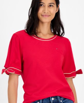 Women's Tie-Sleeve T-Shirt