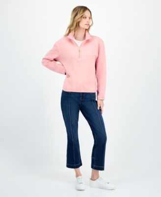 Women's Sweater Fleece Quarter-Zip Jacket