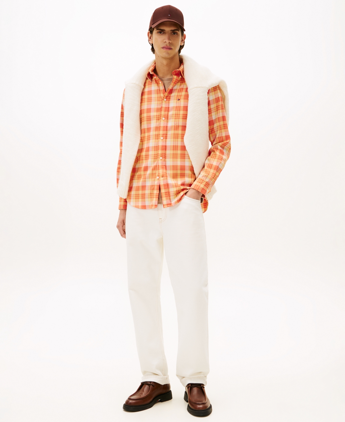 Tommy Hilfiger Men's Soft Touch Blend Check Shirt