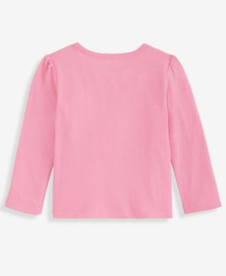 Baby Girls Mix and Match Long-Sleeve Heart T-Shirt, Macy's Exclusive