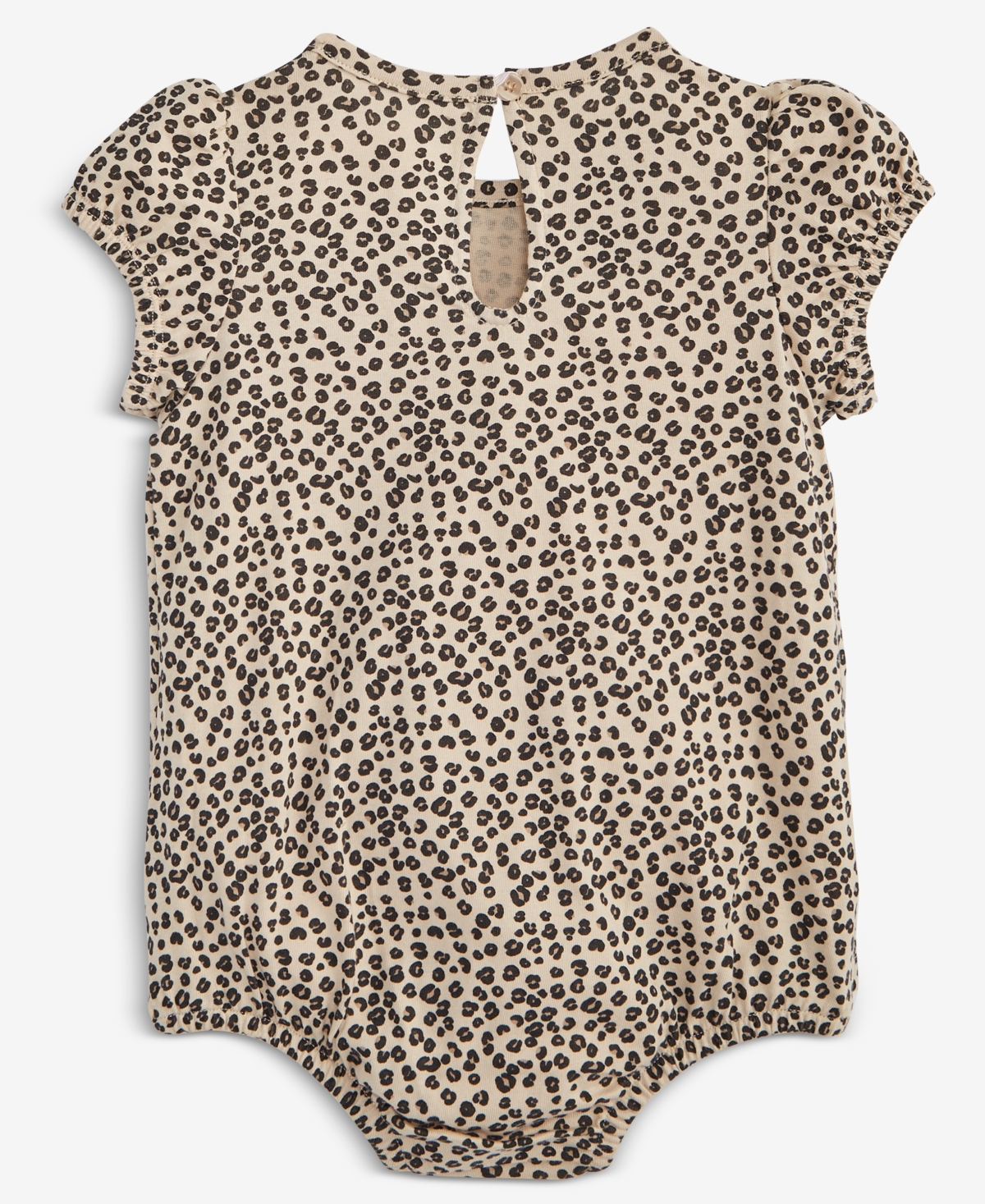 First Impressions Baby Girls Leopard-print Skirted Sunsuit, Macy's Exclusive In Blue