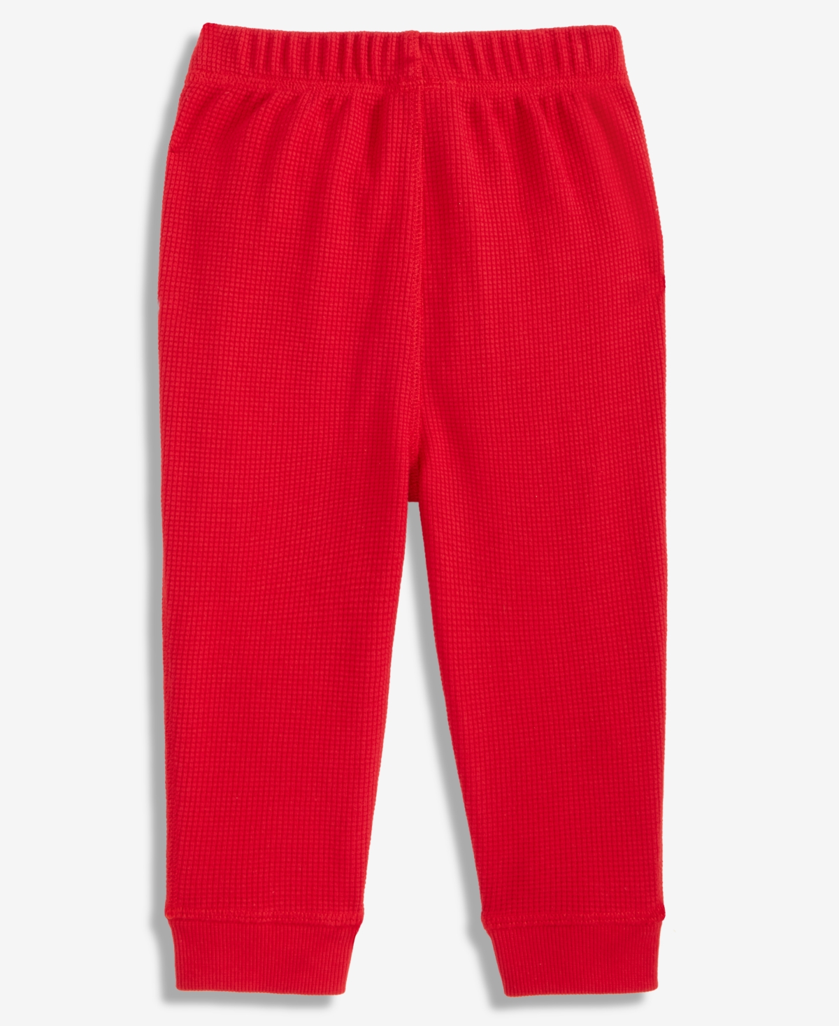 First Impressions Baby Boys Solid Waffle Jogger Pants, Exclusively At Macy's In Pink