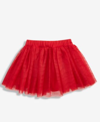 First Impressions Baby Girls Tulle Tutu Skirt Macys Exclusive - Ruby Red 4$