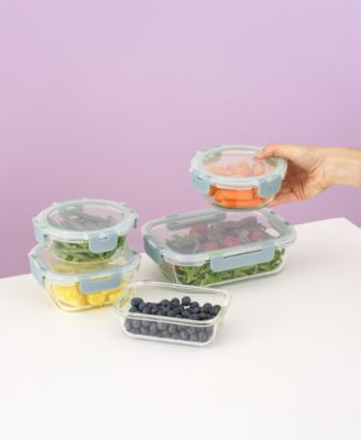 24-Pc. Glass Storage Containers with Lids
