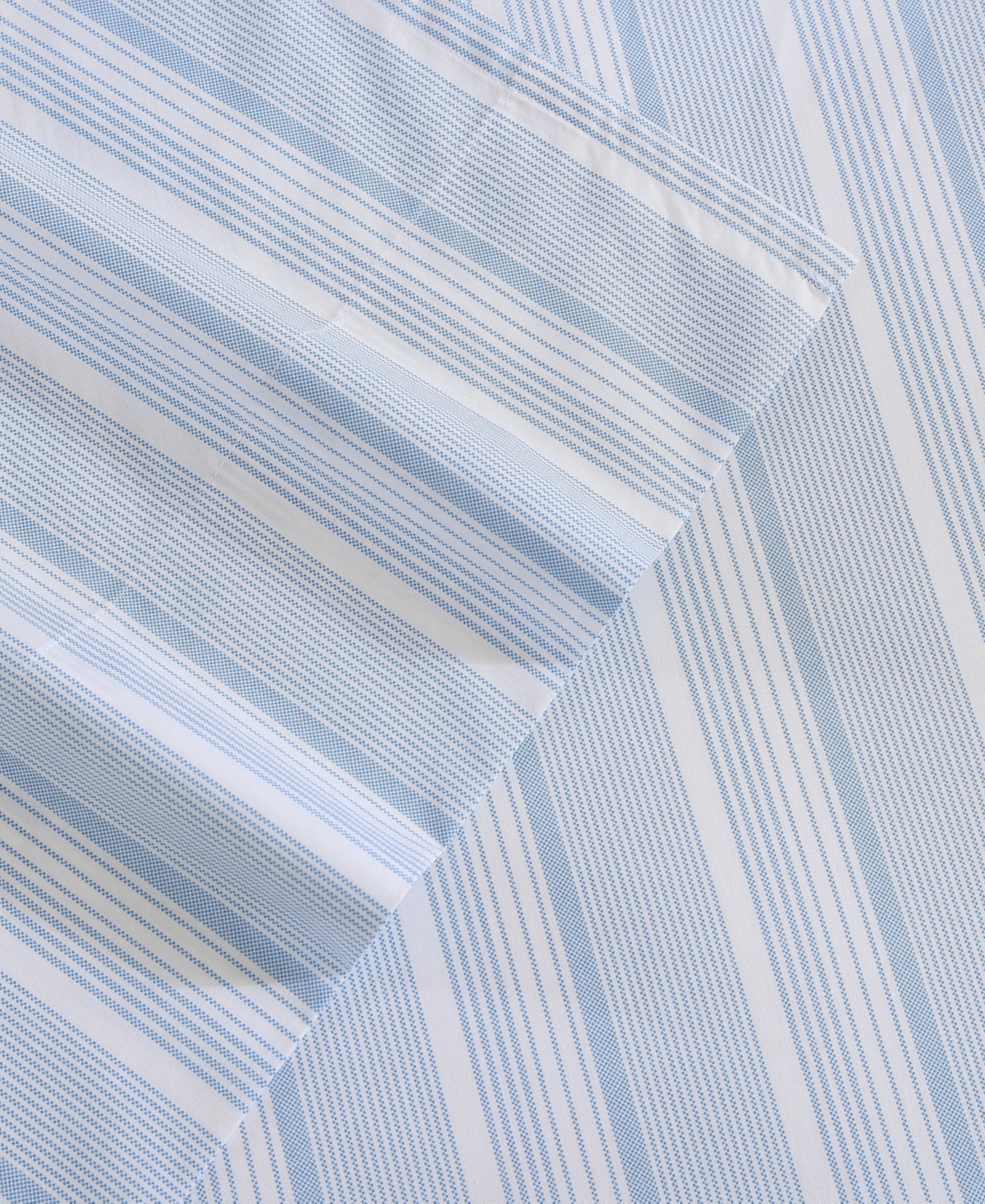 Tommy Hilfiger Printed 200-thread Count Cotton Percale 3-pc. Sheet Set, Twin In Blue