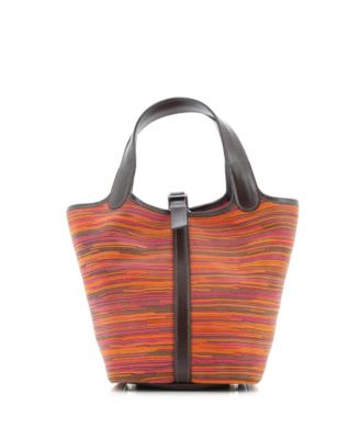 Pre-Owned Hermes PM Picotin Bag Vibrato