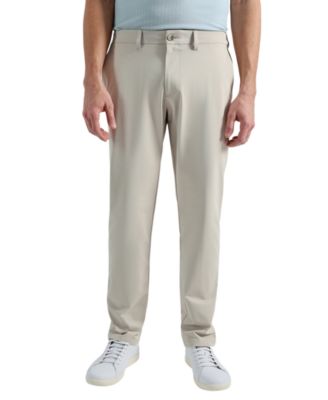 Sport Travel Performance Straight Fit Flat Front Pants