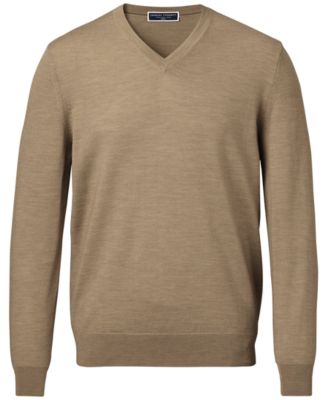 Men's V-Neck Regular-Fit Sweater